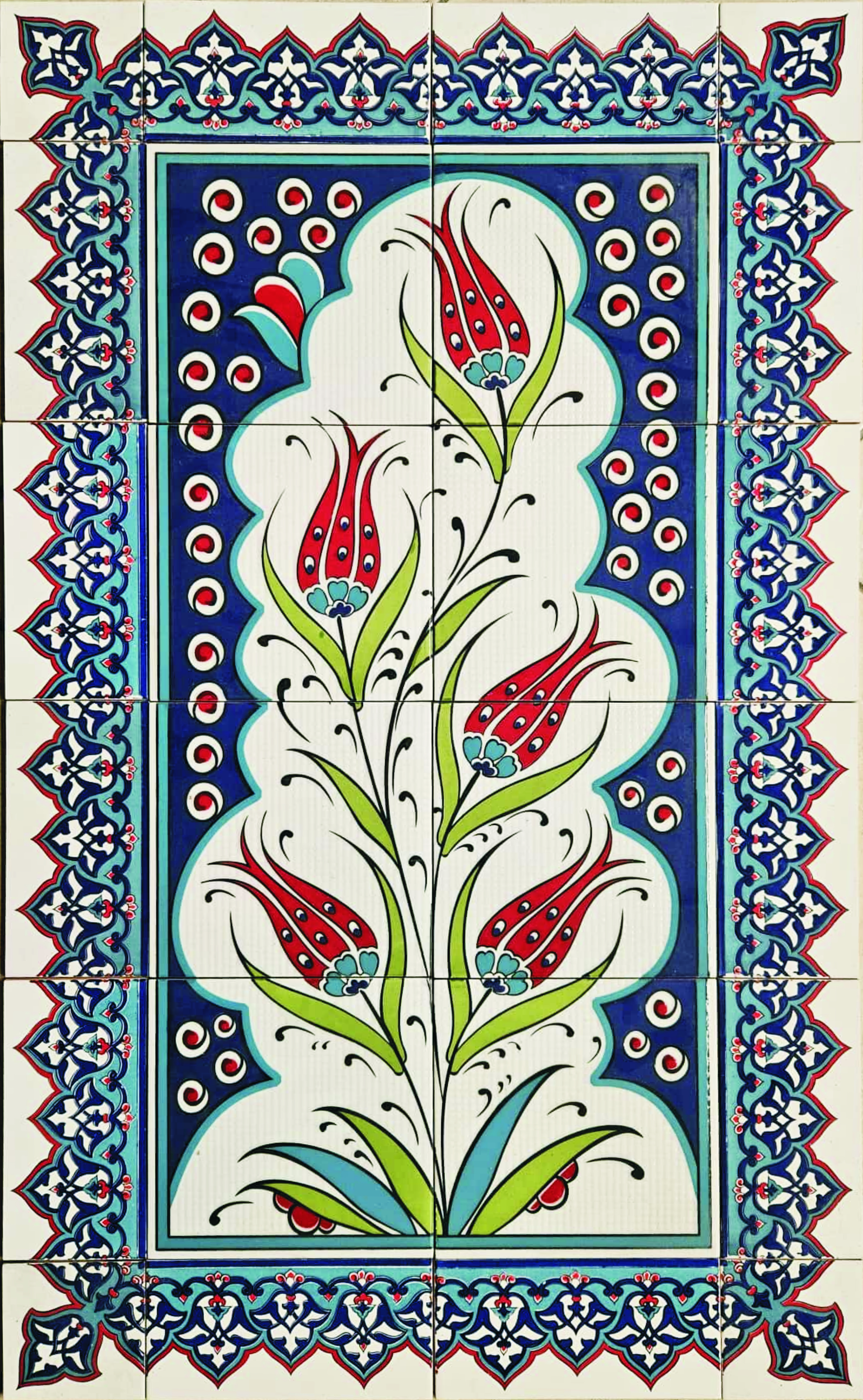 Çini Panolar-Kütahya Çini